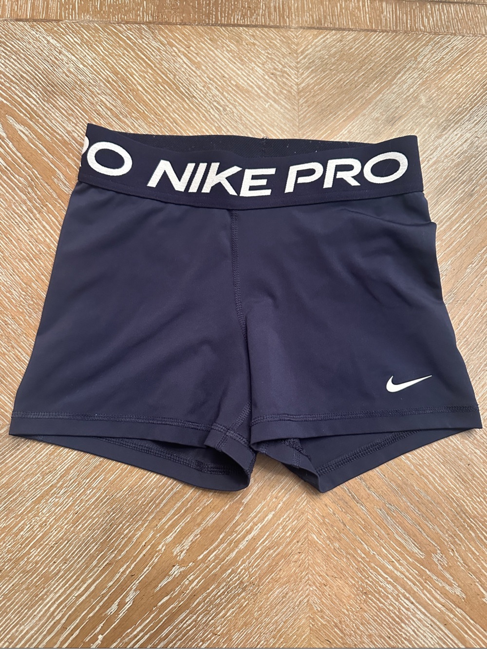 Nike Pro Navy Athletic 3” Training Shorts
